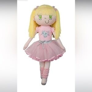 New My Friend Huggles Large 34” Lily Virtue Ballerina Ballet Doll Plush Kitten